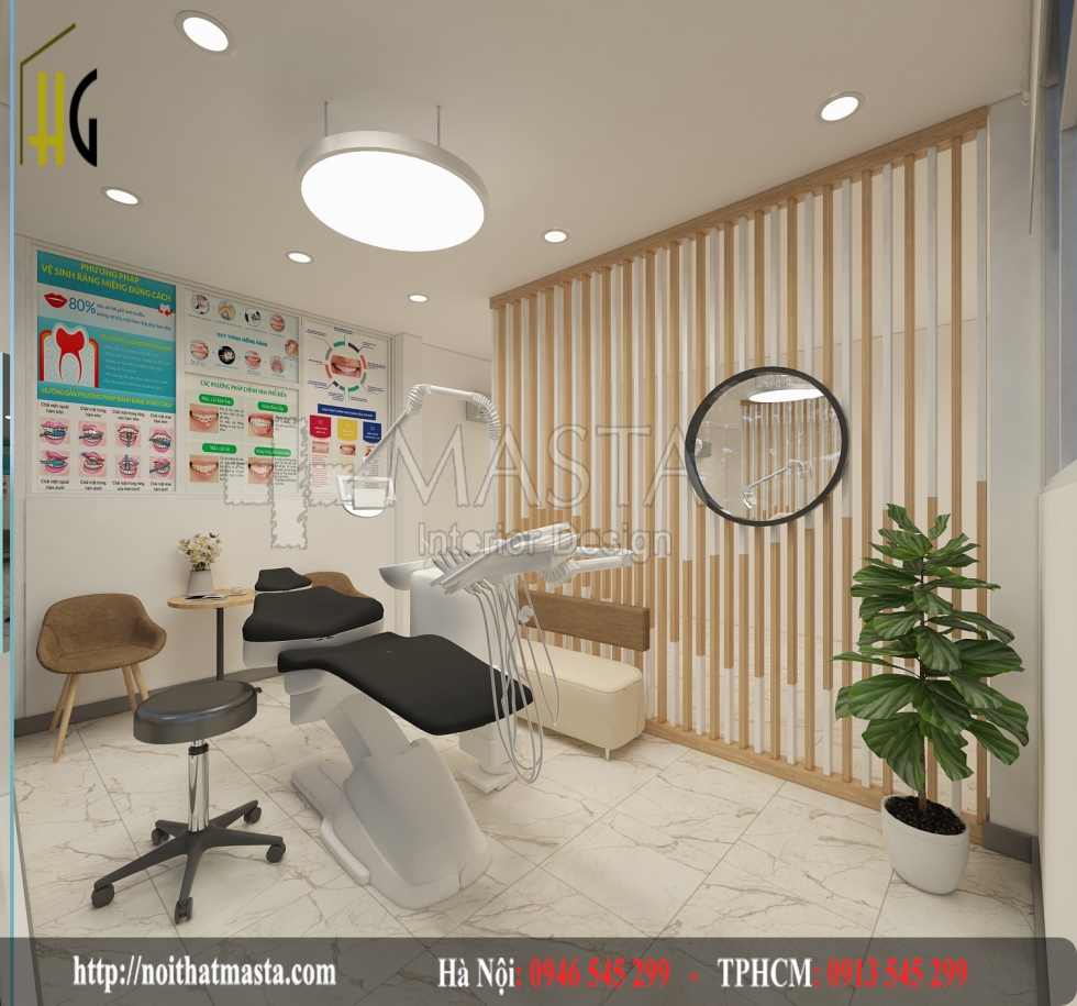 Thiết kế phòng khám - khải hoàng